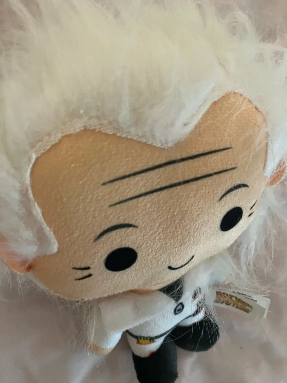 Back to the Future Doc Brown Plush - White Hair, White Lab Coat